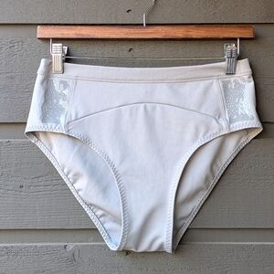 Adidas X Stella McCartney Ice Grey Hybrid Swim Shorts Brief Size Medium